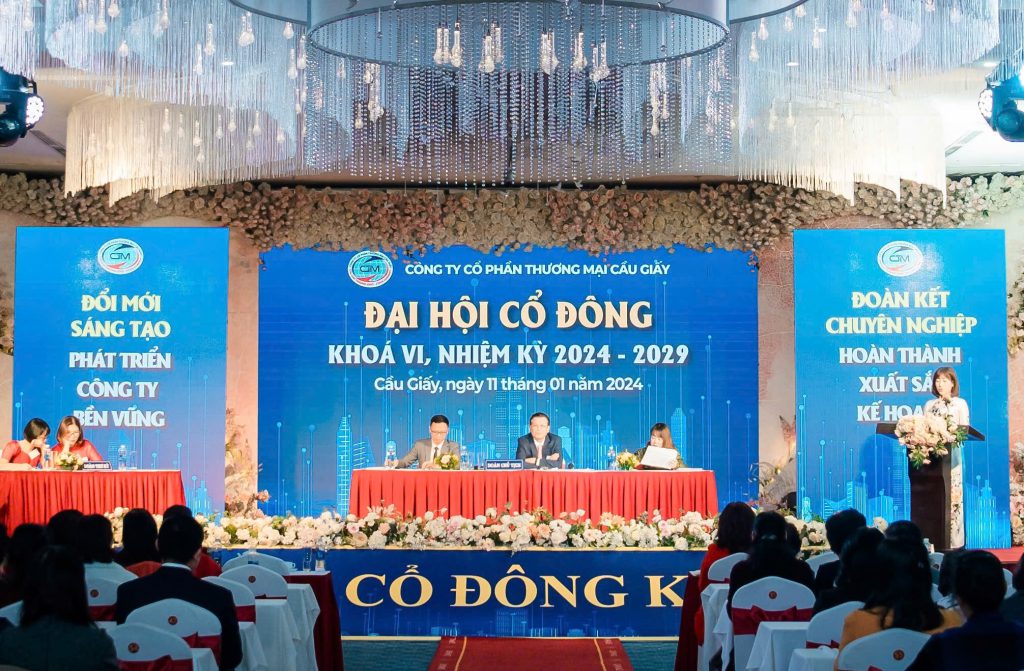 THÔNG BÁO HỌP ĐẠI HỘI CỔ ĐÔNG THƯỜNG NIÊN 2025 – KHÓA VI, NHIỆM KỲ 2024-2029