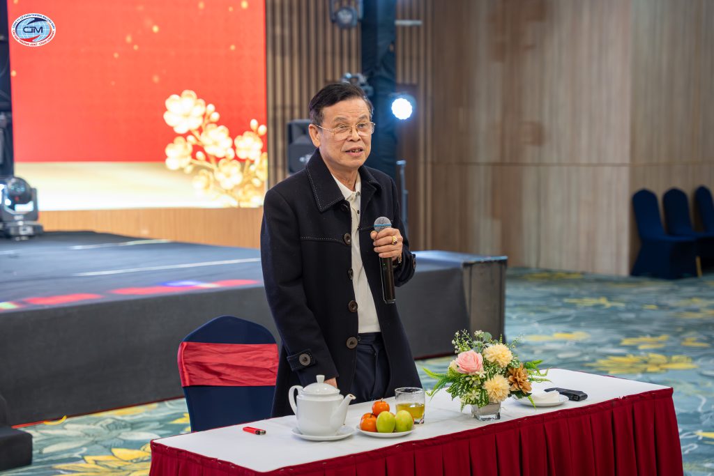 Gặp mặt thế hệ lãnh đạo Công ty Cổ phần Thương mại Cầu Giấy - Chủ tịch phát biểu